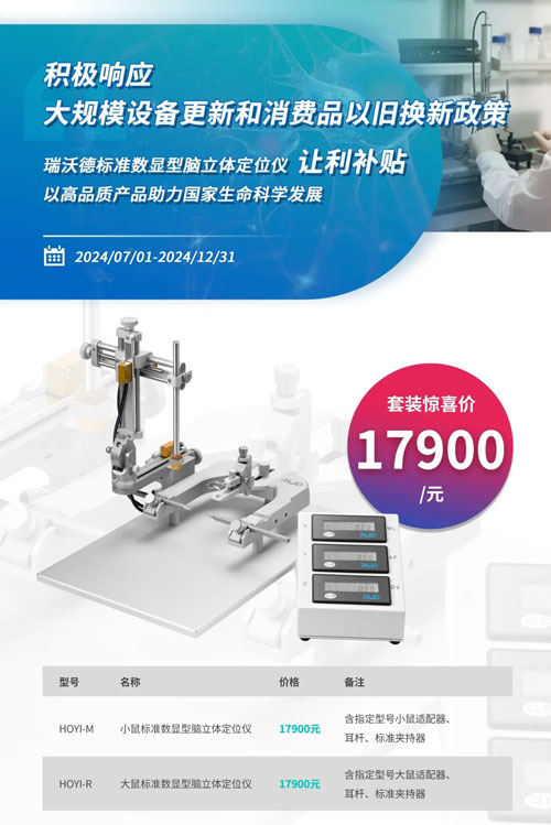 响应国家以旧换新政策，瑞沃德麻醉定位产品让利补贴，惊喜价来袭！
